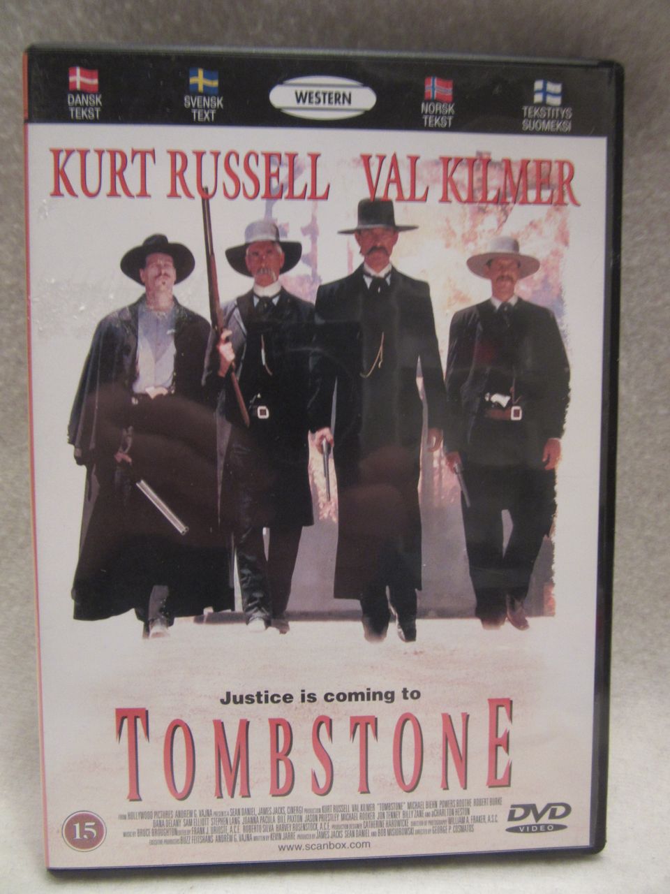 Tombstone dvd