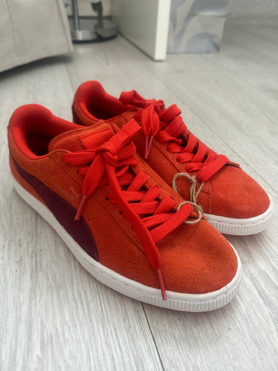 Puma tennarit 37,5 oranssit