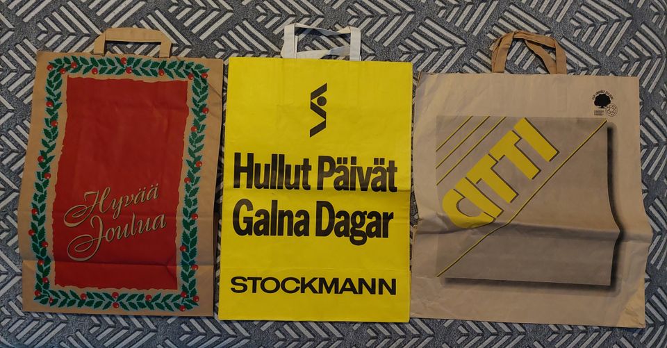 Hyvää Joulua, Hullut päivät, Citti paperikassit