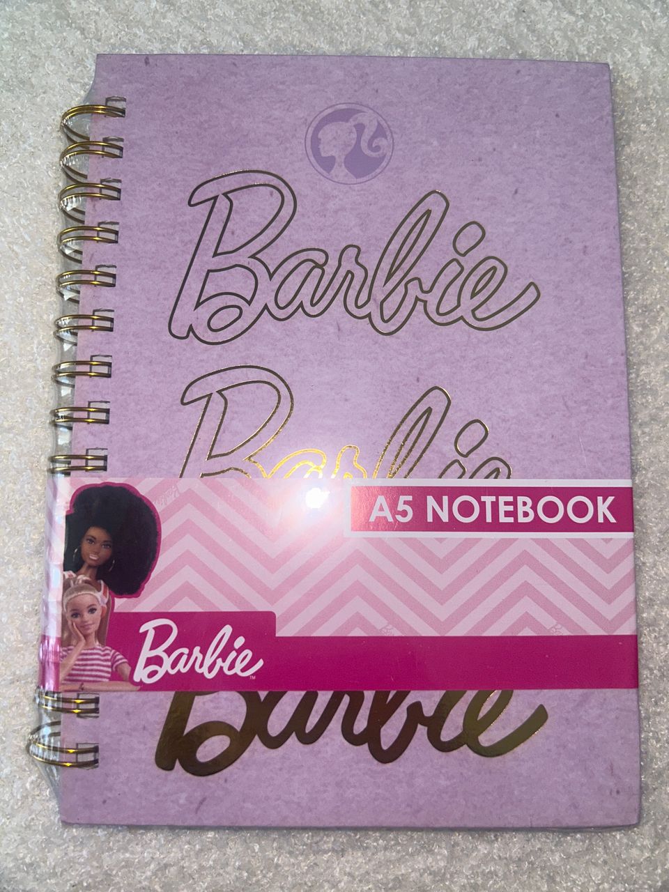 Barbie notebook / vihko A5 , Uusi!