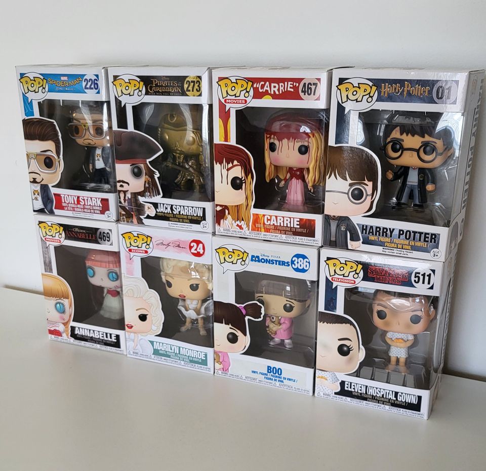 Funko Pop -figuureja