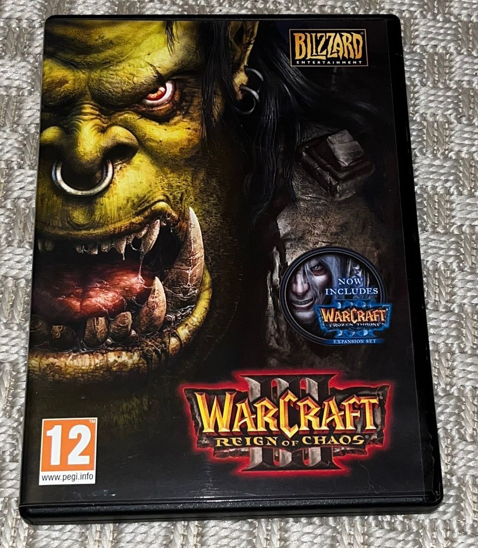 Warcraft III Reign of Chaos + Warcraft III  Frozen Throne PC