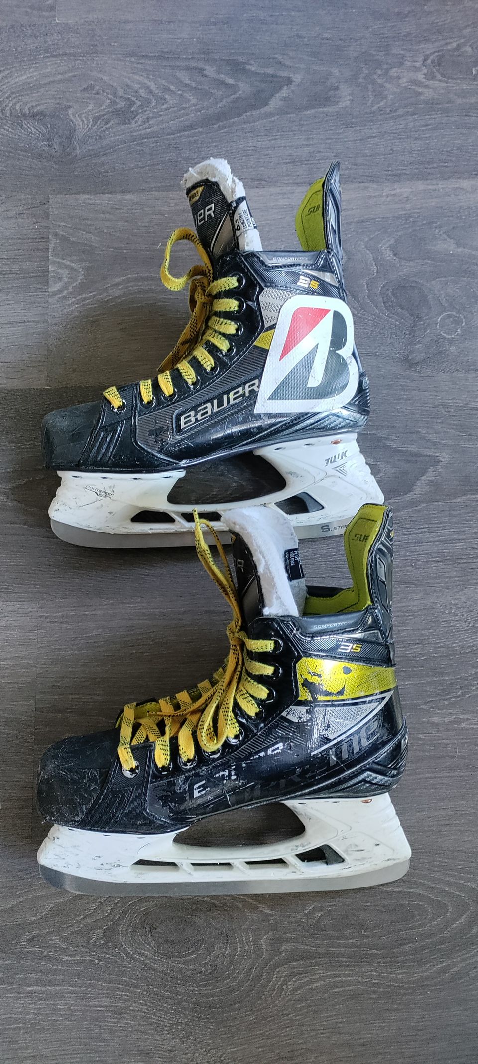 Bauer 3S luistimet, koko 6,5 Fit1