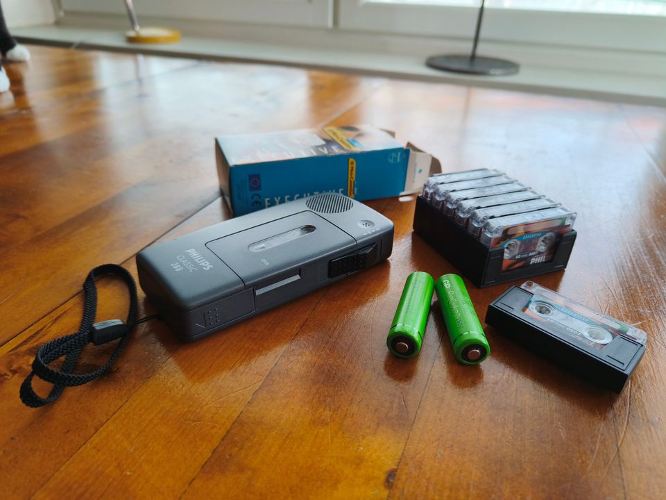 Philips Classic 388 Pocket Memo sanelunauhuri, analoginen