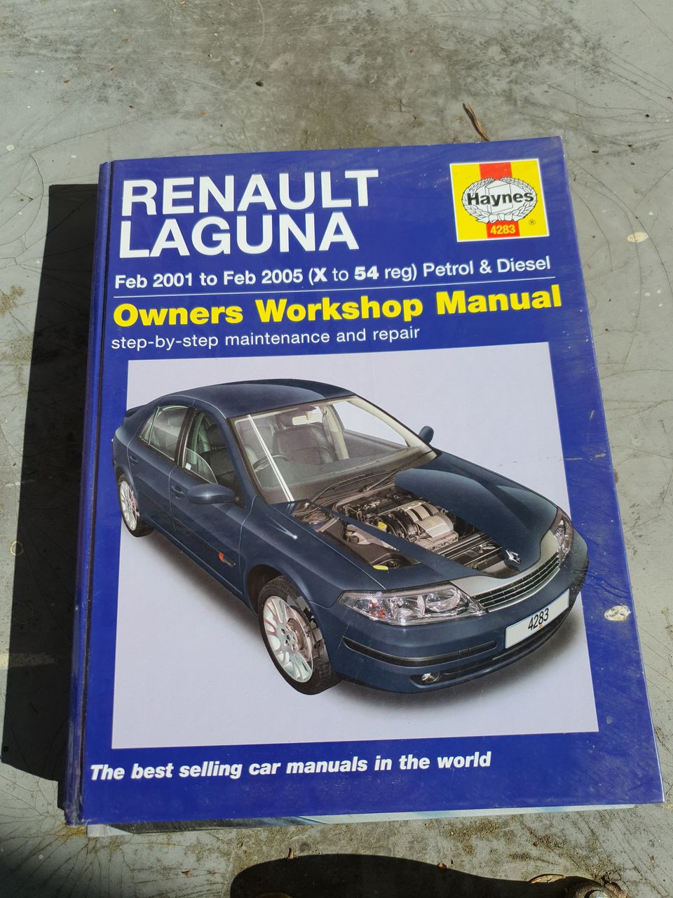 Renault Laguna korjausopas Haynes