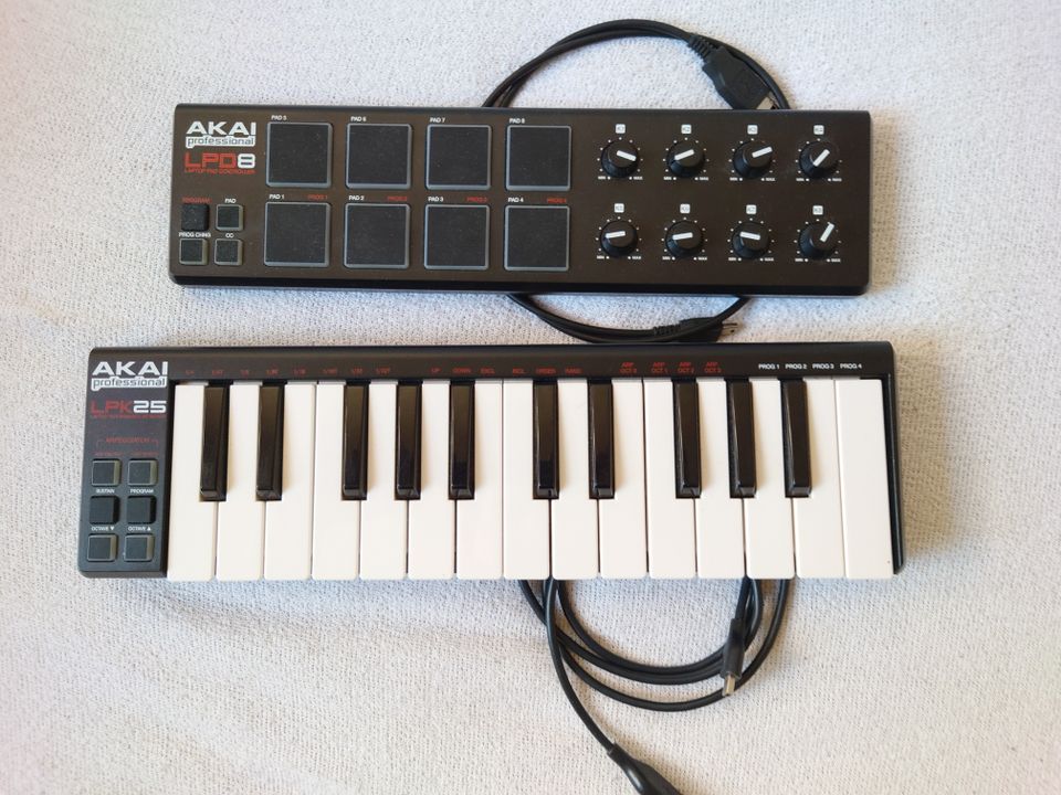 AKAI lpk25 + AKAI lpd8