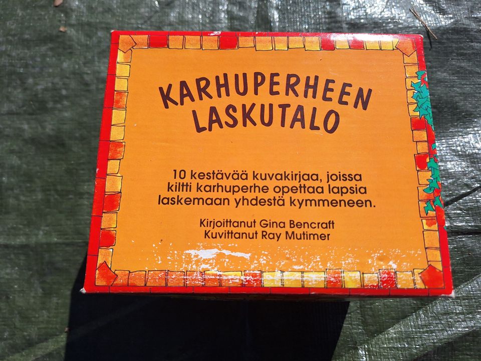 Karhuperheen laskutalo kirjat täydellinen sarja!