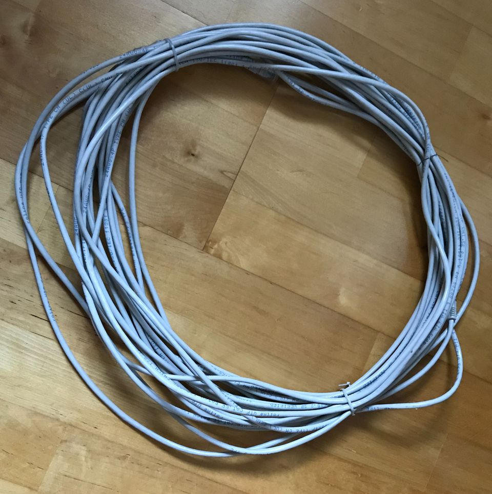 2 kpl 20m ethernet kaapeli