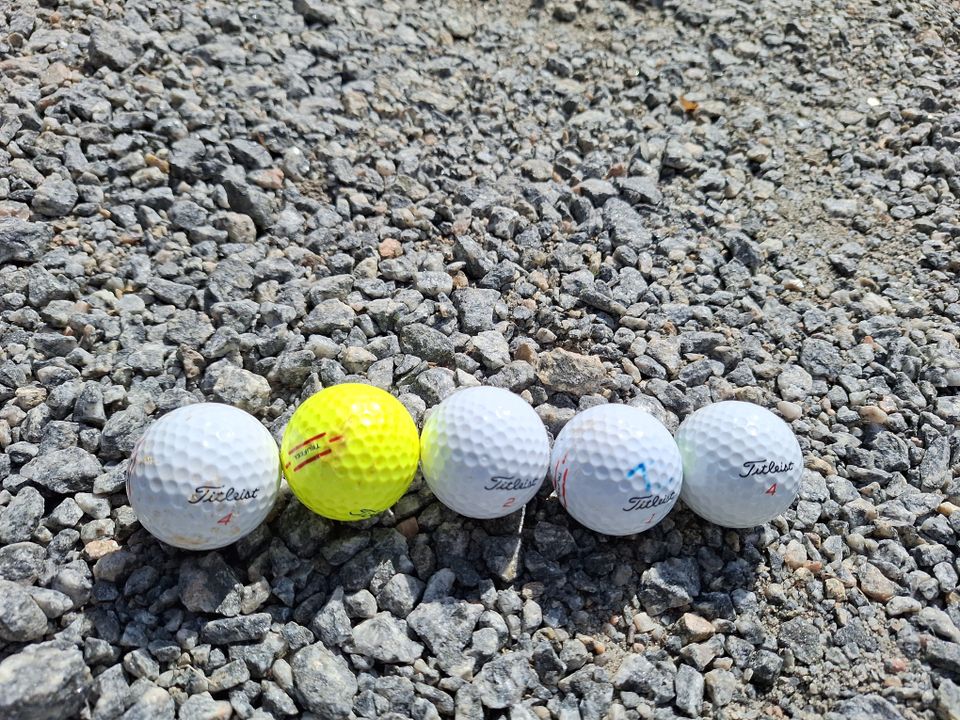 Löydettyjä Golfpalloja