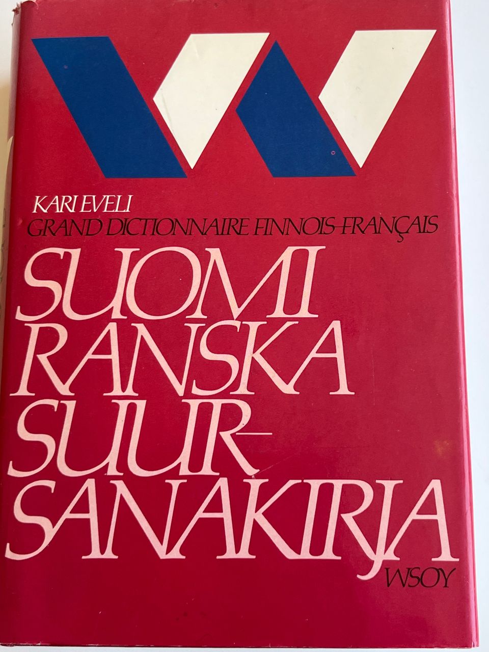 Suomi Ranska suursanakirja WSOY