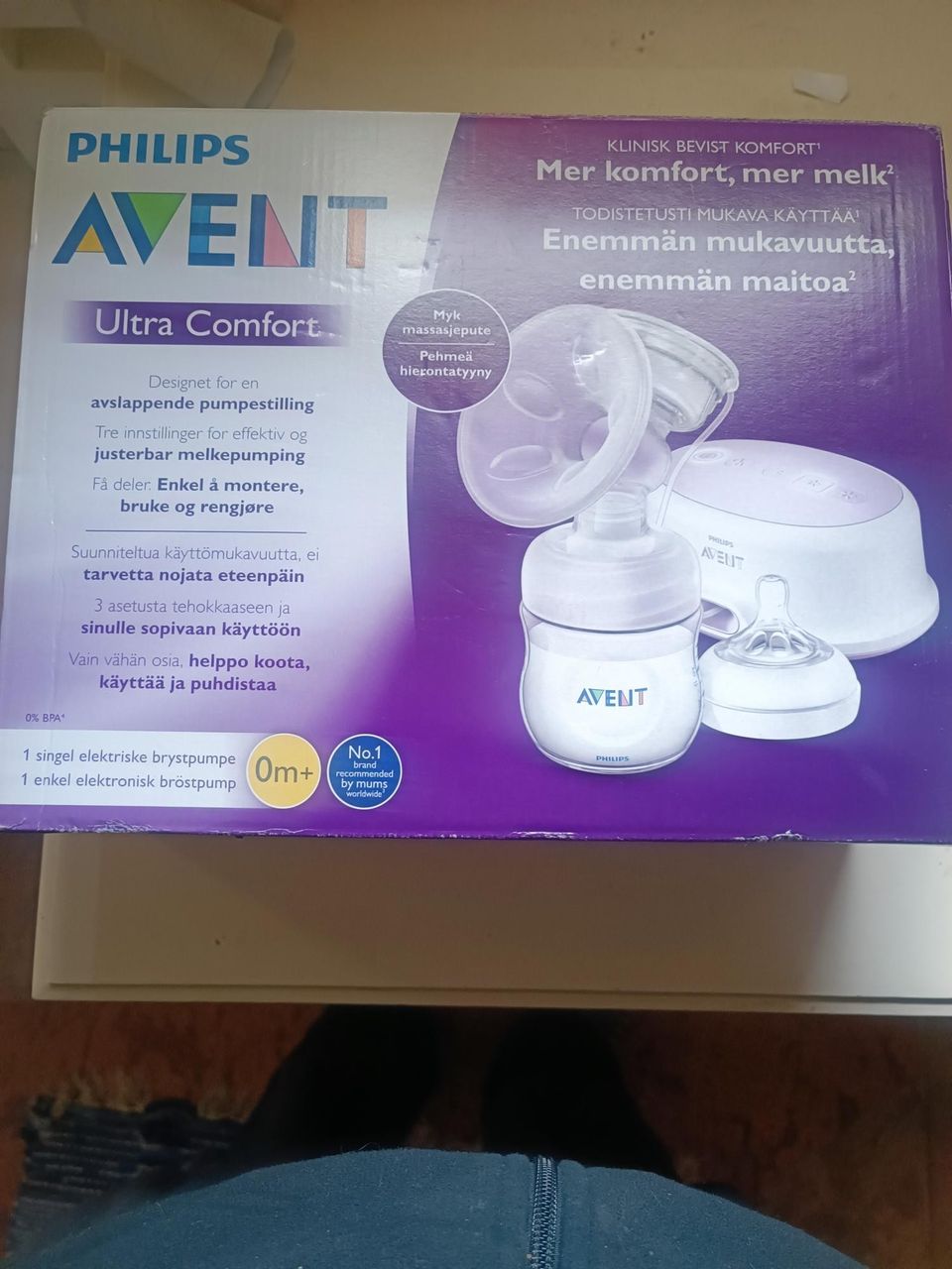 Rintapumppu Philips Avent