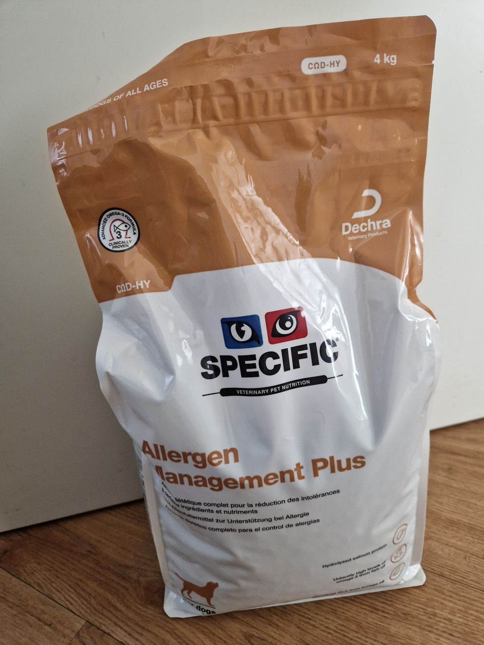 Specific allergen management plus koiranruoka 16kg