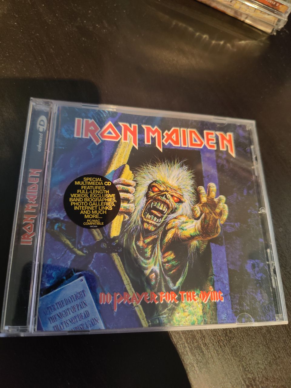 Iron Maiden No Prayer for the Dying Multimedia CD EX/NM