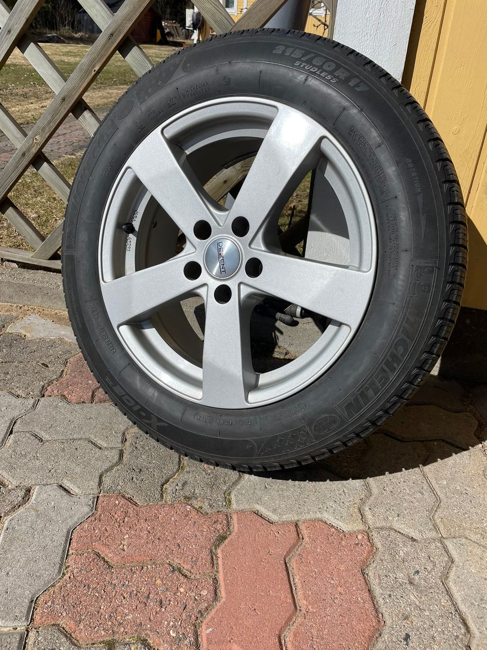 Michelin kitkarenkaat 215/60-17