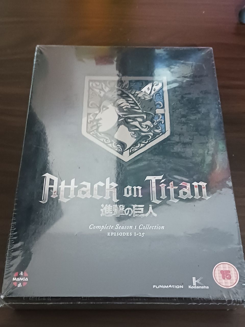 Attack on Titan DVD set Season 1 anime