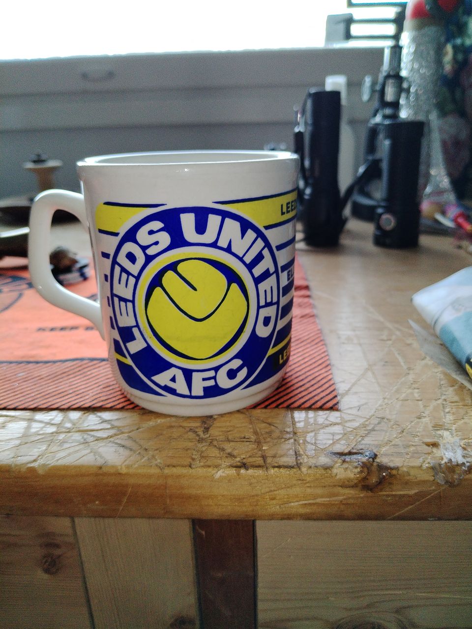 Leeds United AFC Kuppi/Muki  -Vintage-