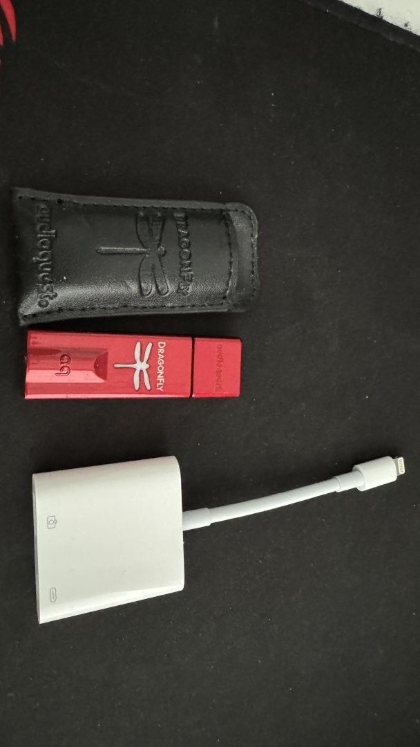 AudioQuest DragonFly Red & Lightning–USB 3 -kamerasovitin, Espoo