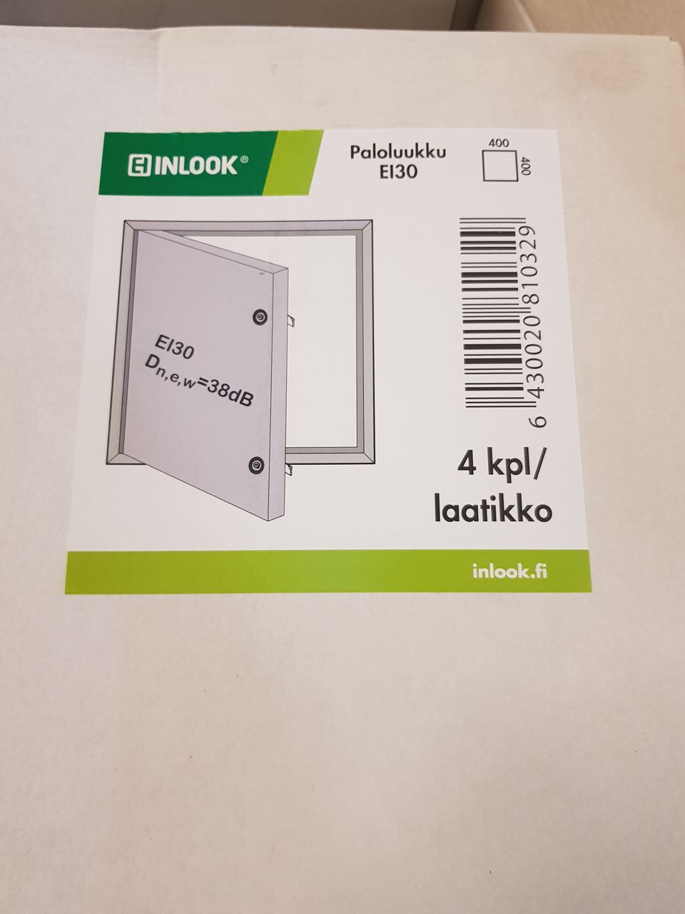 Inlook EI30 paloluukku