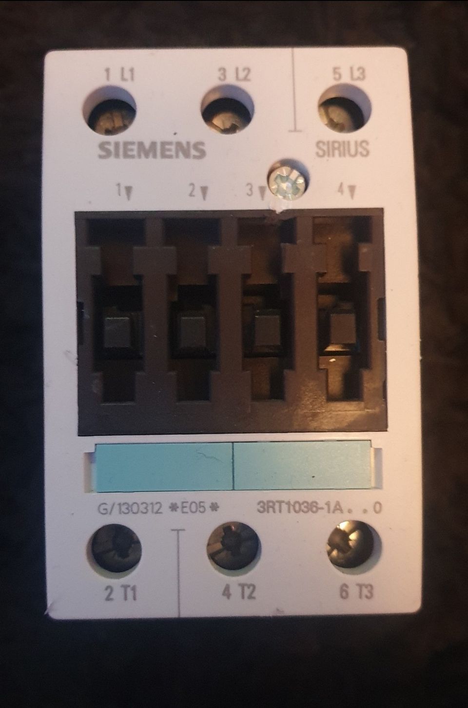 Siemens Sirius 3RT1036-1A..0 kontaktori