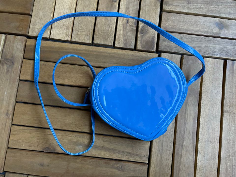 Sininen Sydänlaukku Laukku