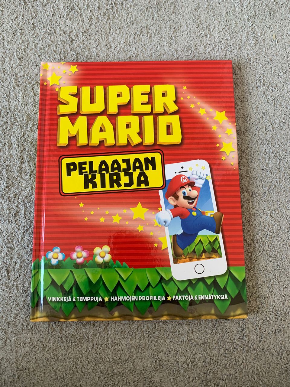Super Mario pelaajan kirja