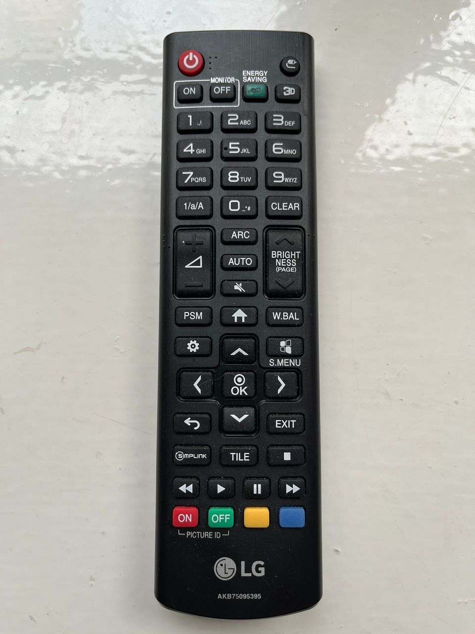 LG TV remote kaukosäädin