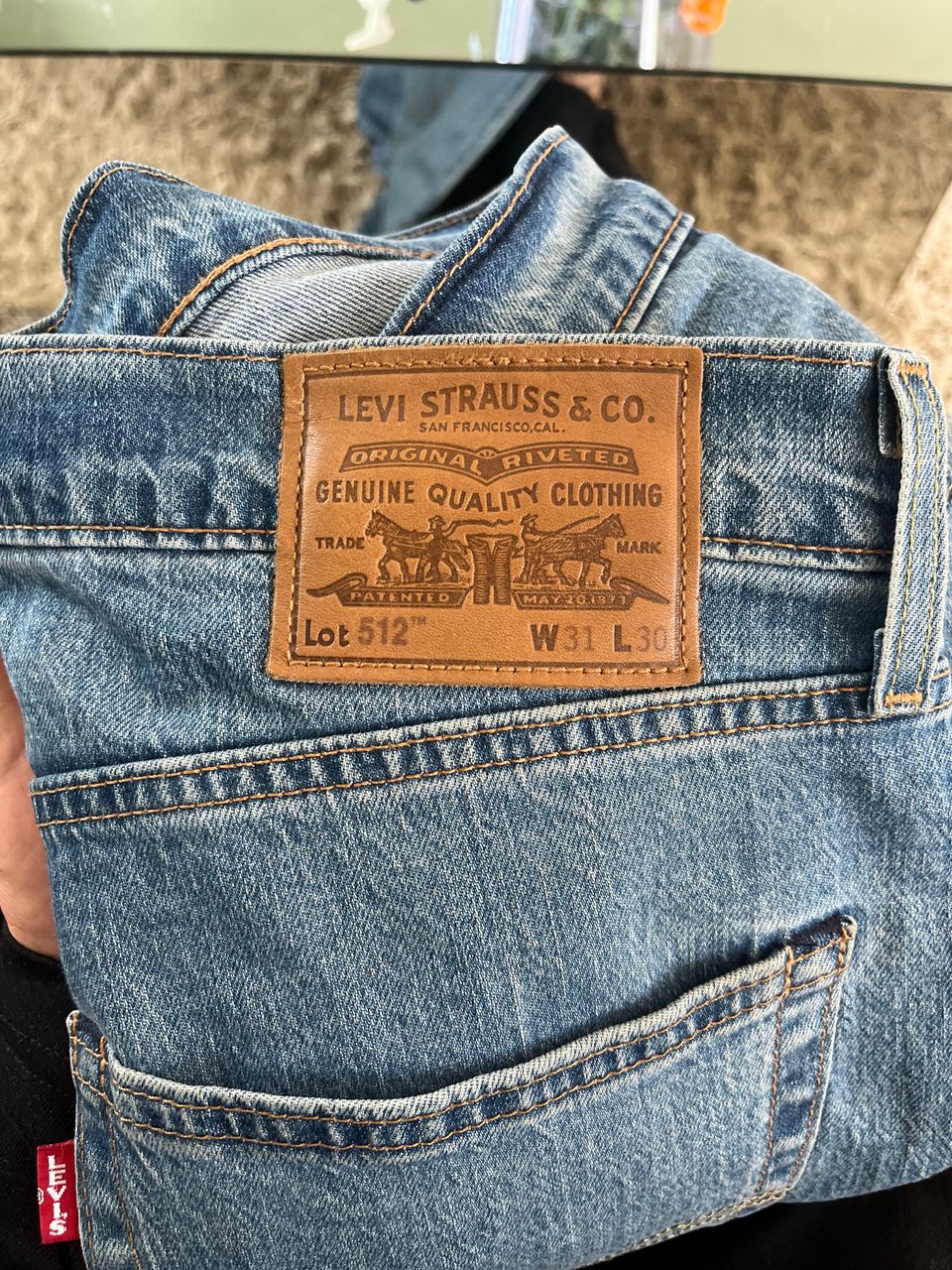 Levi’s farkut kokoa W31/L30