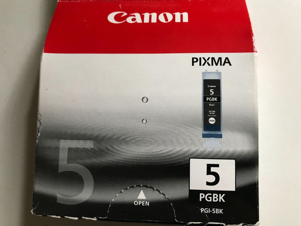 Mustekasetti Canon PGI-5BK