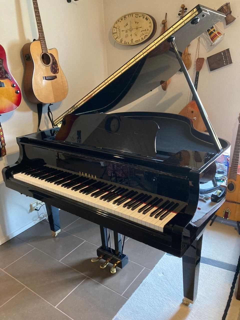 Flyygeli, Yamaha GT7 GranTouch digitaalipiano, sähköflyygeli, Made in Japan