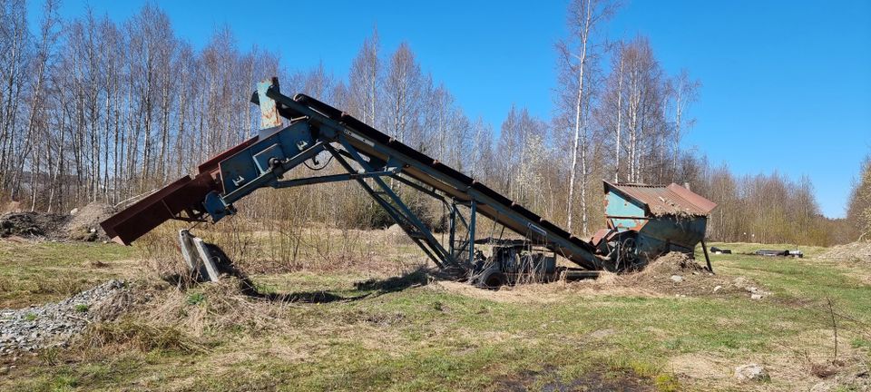 Seula mullan ja maa-aineksen seulontaan