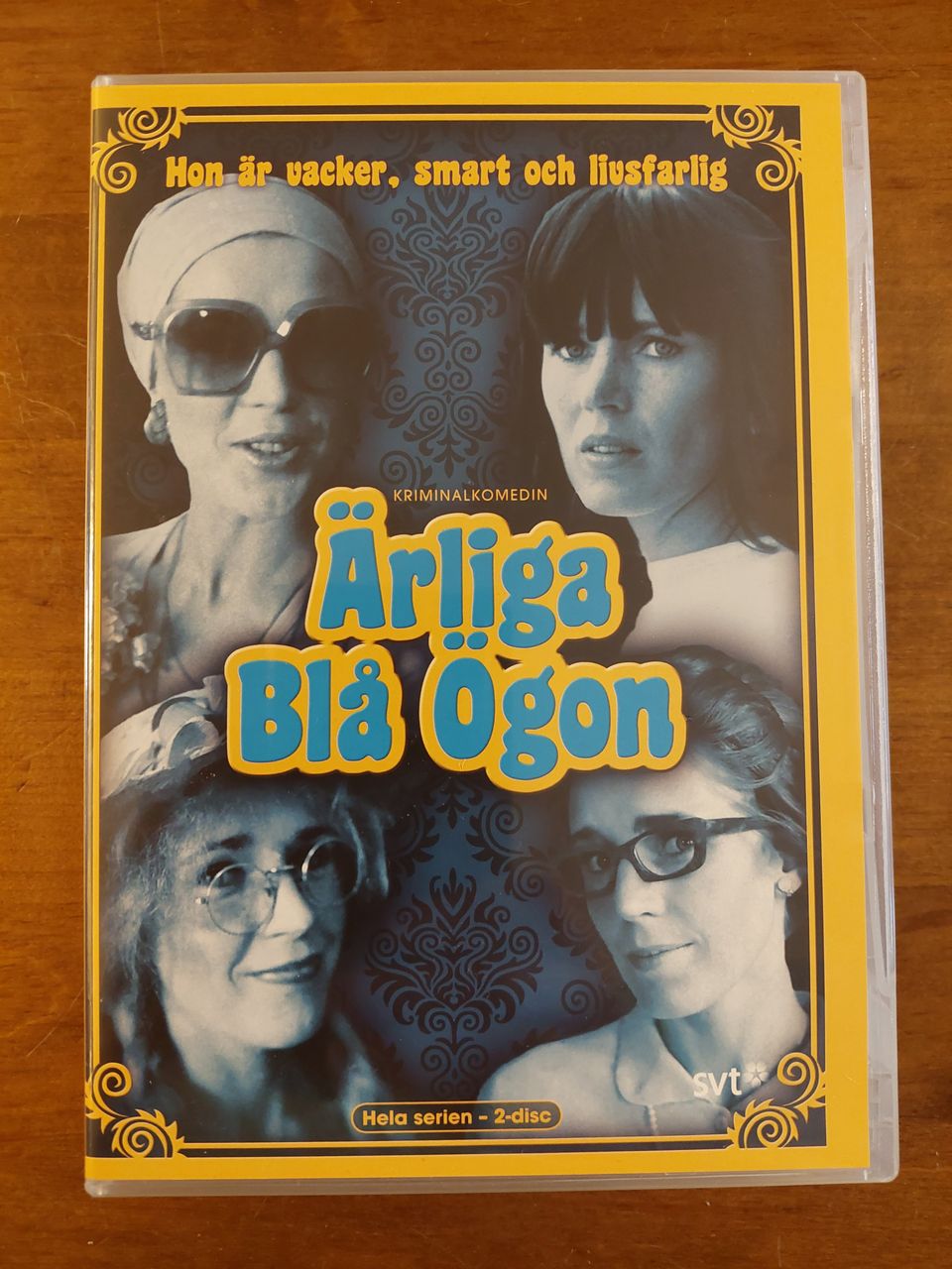 Rehellisen siniset silmät DVD boxi (Ruotsi)