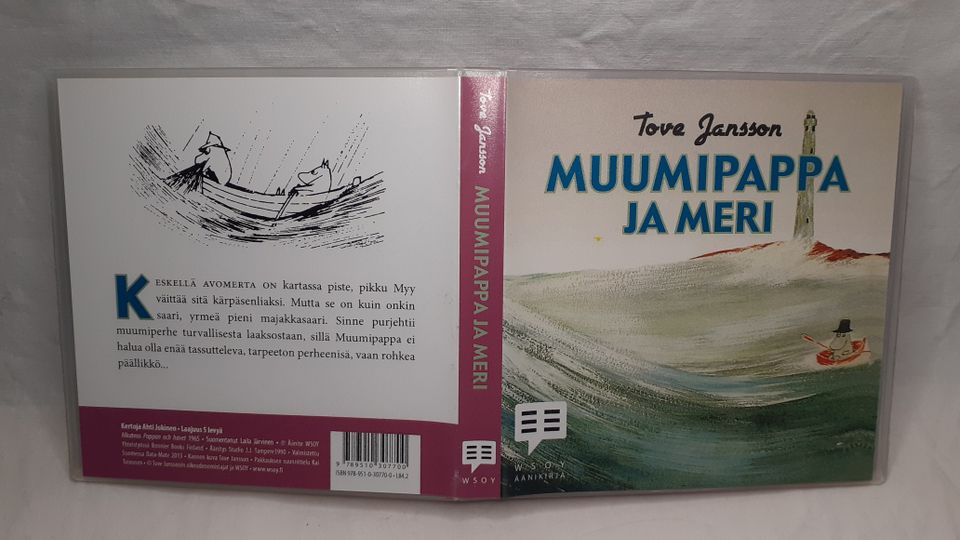 Tove Jansson Muumipappa ja & Meri