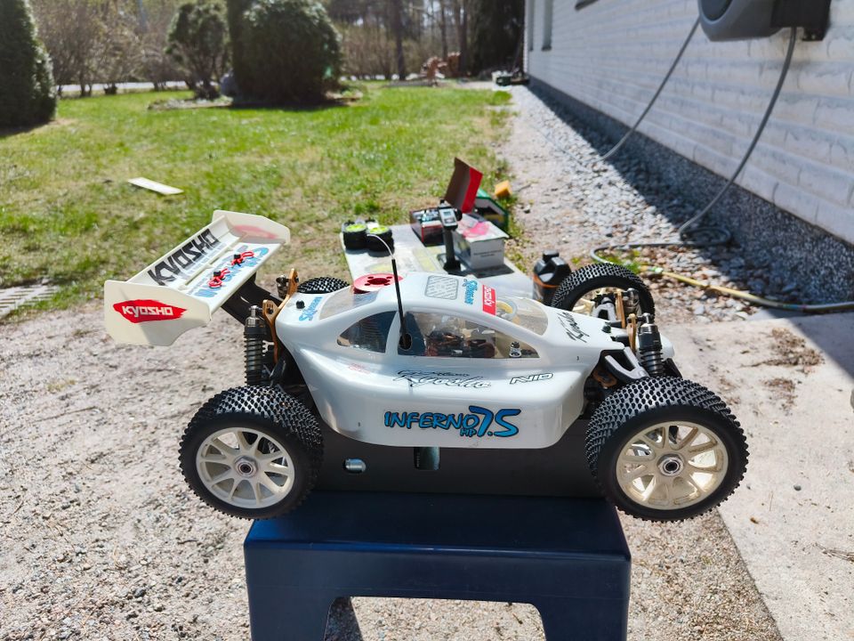 Kyosho inferno 7,5 nitro rc-auto