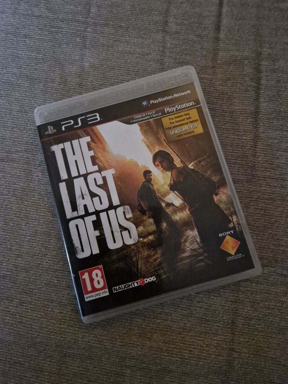 The last of us PS3 peli