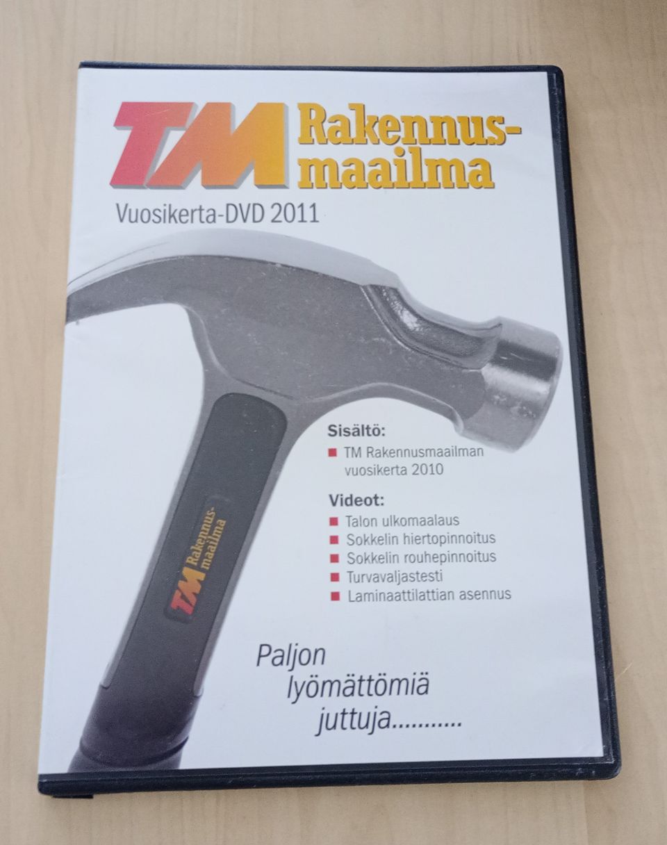 TM Rakennusmaailma Vuosikerta DVD 2011