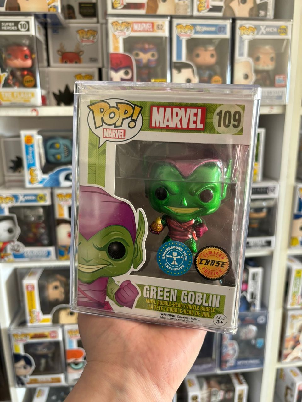 Green Goblin CHASE Funko Pop HINTAA ALENNETTU