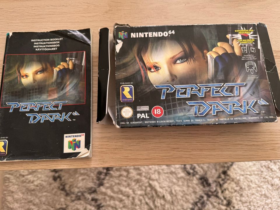 Perfect Dark Kotelo ja ohjeet