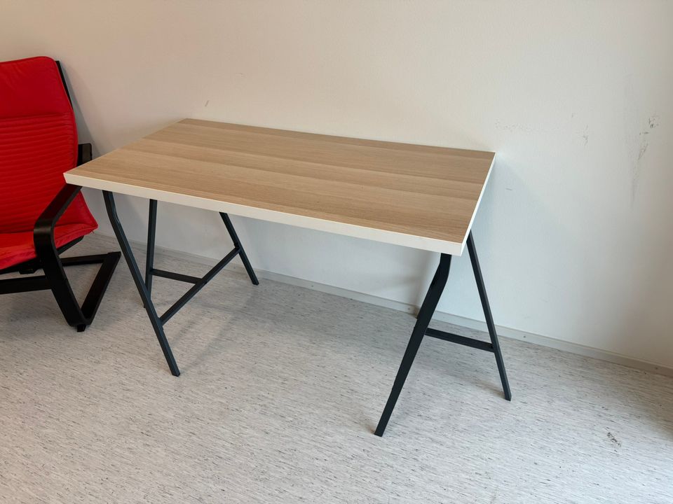 Desk top and stand legs brand IKEA