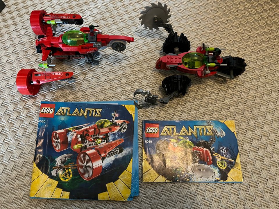 Lego Atlantis 8059 & 8060