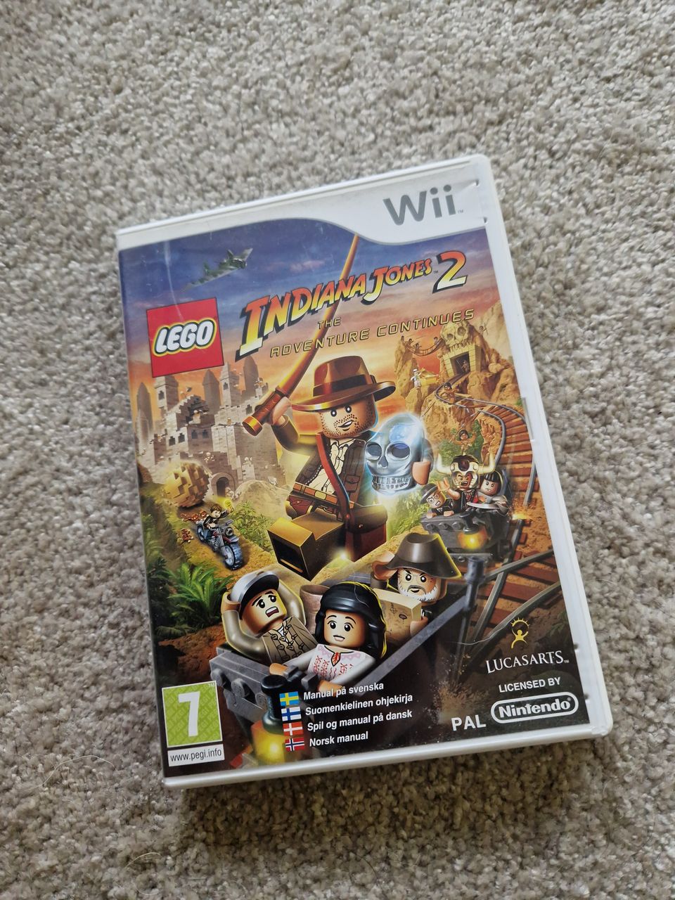 LEGO Indiana Jones 2 the adventure continues Wii