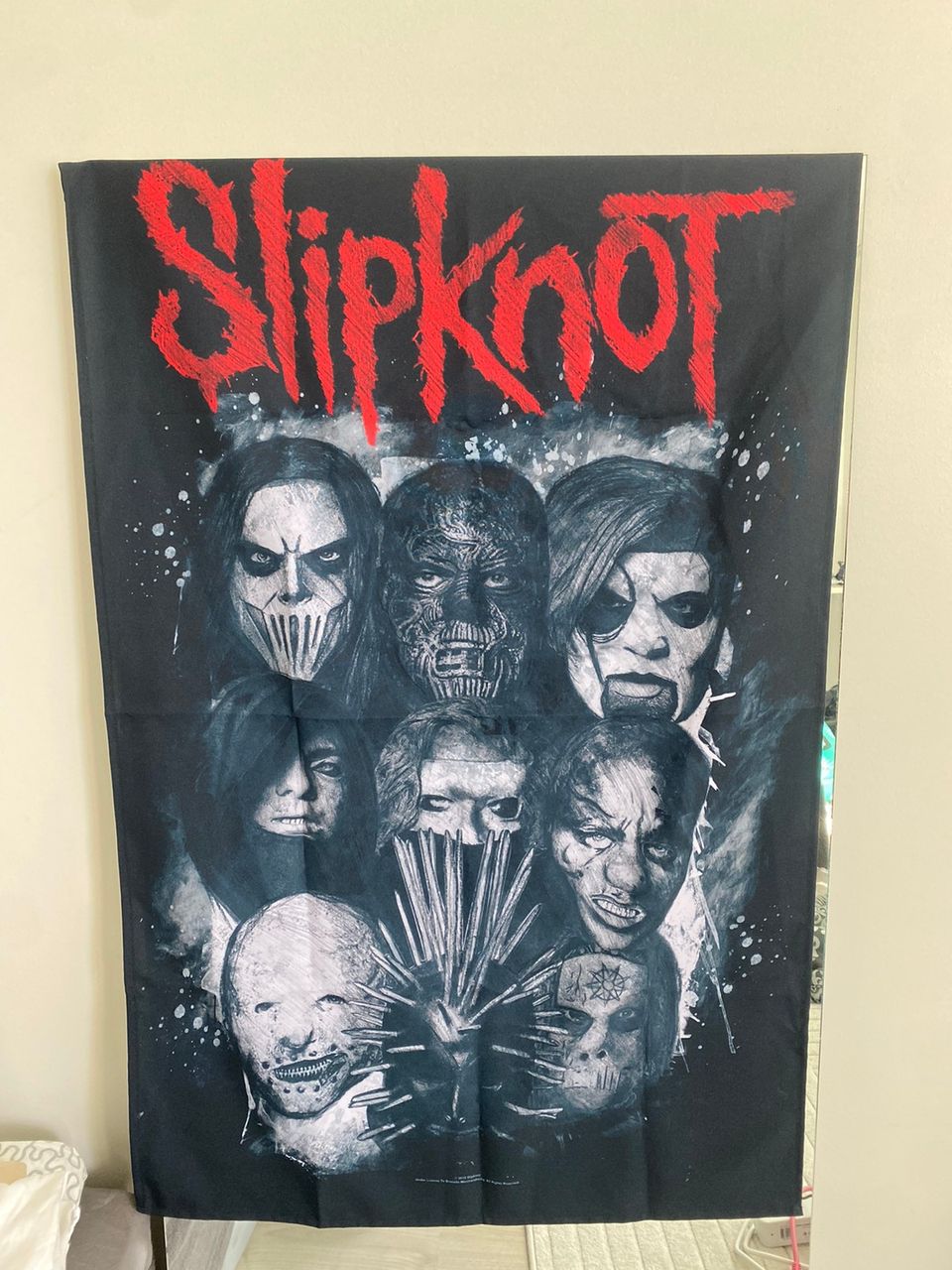 Slipknot Masks seinälippu