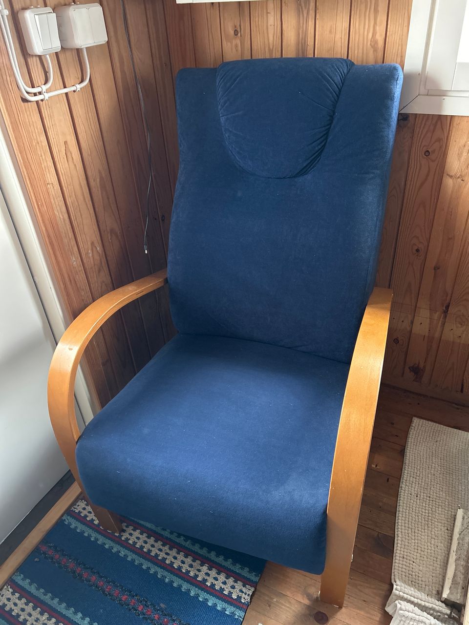 Sininen nojatuoli