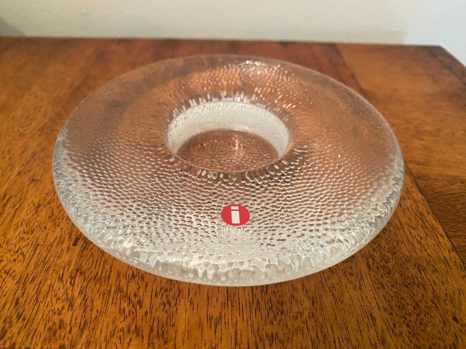 Iittala Nappi kynttilänjalka, kirkas