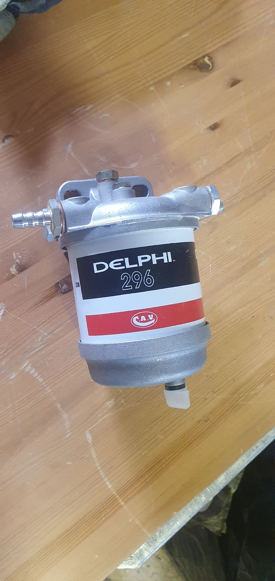 Delphi polttoainesuodatin dieselille, veneilyyn