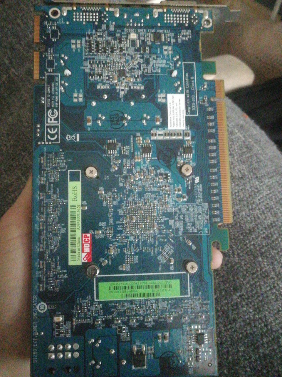 SAPPHIRE RADEON HD 4850 512MB DDR3 PCI-E GRAPHICS CARD 2x DVI #GK5425