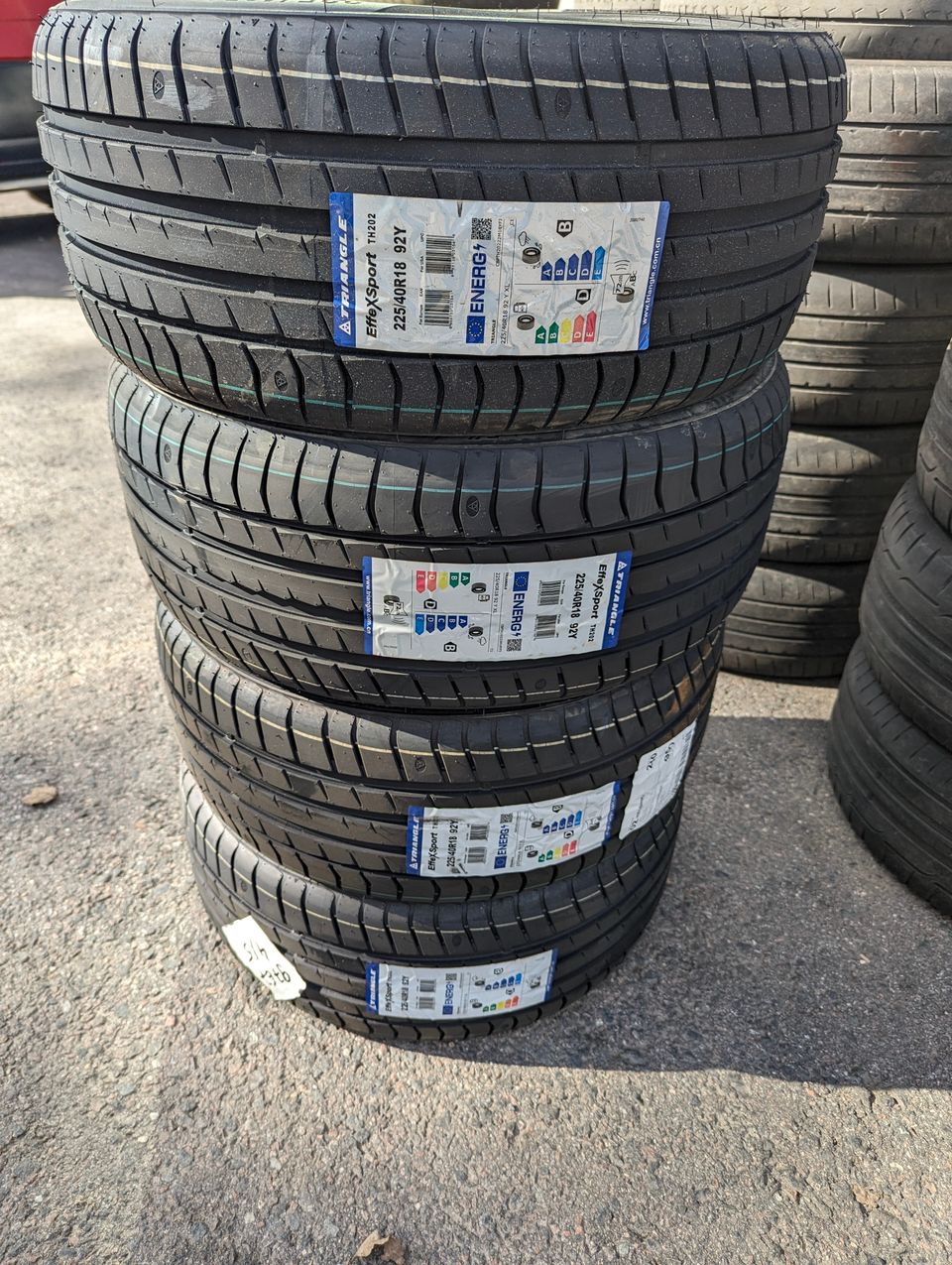 New tires  Triangle EffexSport 225/40/18" installation included