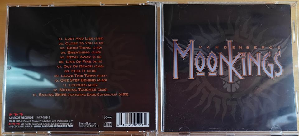 Vanderberg's Moonkings CD