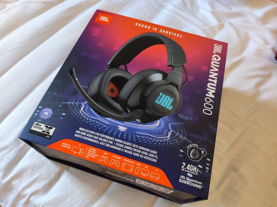 UUDET Langattomat JBL Quantum 600 -headset-pelikuulokkeet