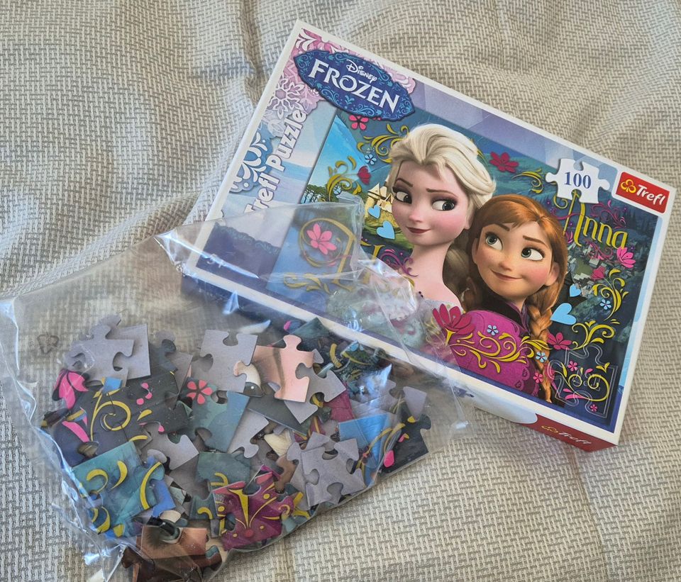 Frozen-palapeli Elsa & Anna 100 palaa UUSI!