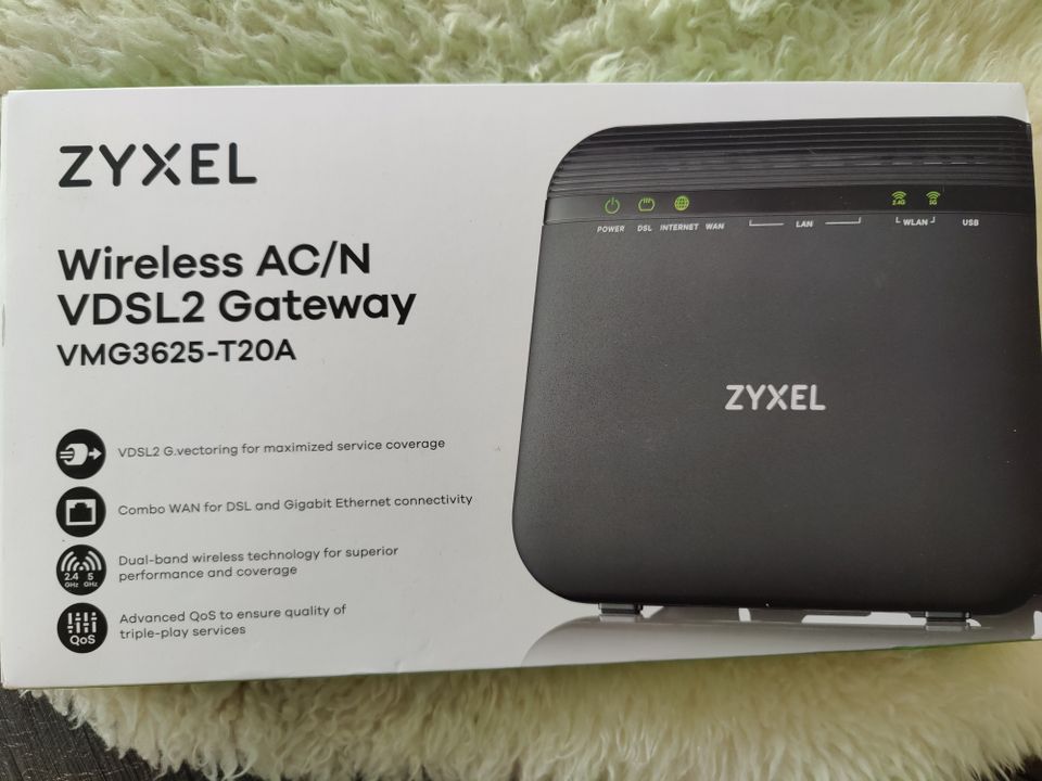 Uusi Zyxel VDSL2 -reititin